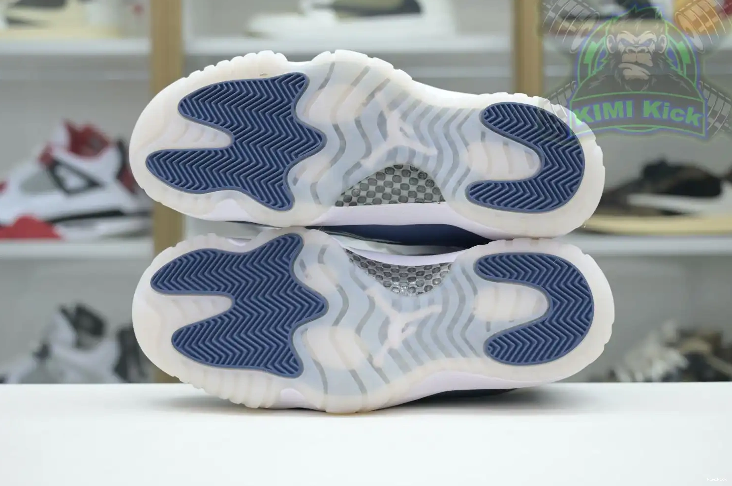Jordan Jordan Air Blue” Low“Diffused 11 Kimikick 0619